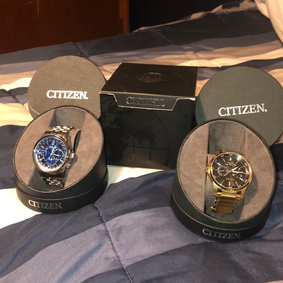 Gold And Silver Citizen Watches